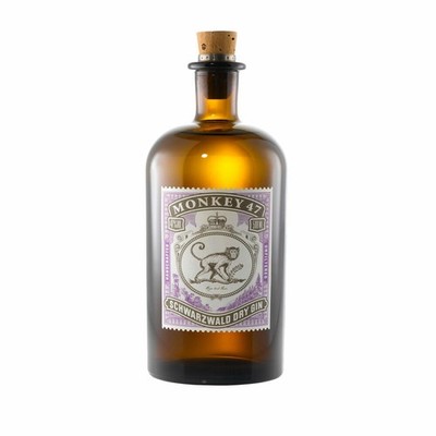 Monkey 47 Schwarzwald Dry Gin, Spirituose, Alkohol, Flasche, 47 %, 500 ml