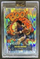2025 Wild Card Haunted Hits Julius Erving SIlver Flash #2/2