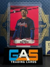 2025 Topps Stadium Club - Drake Baldwin #61 Red Foil Rookie SP RC Braves