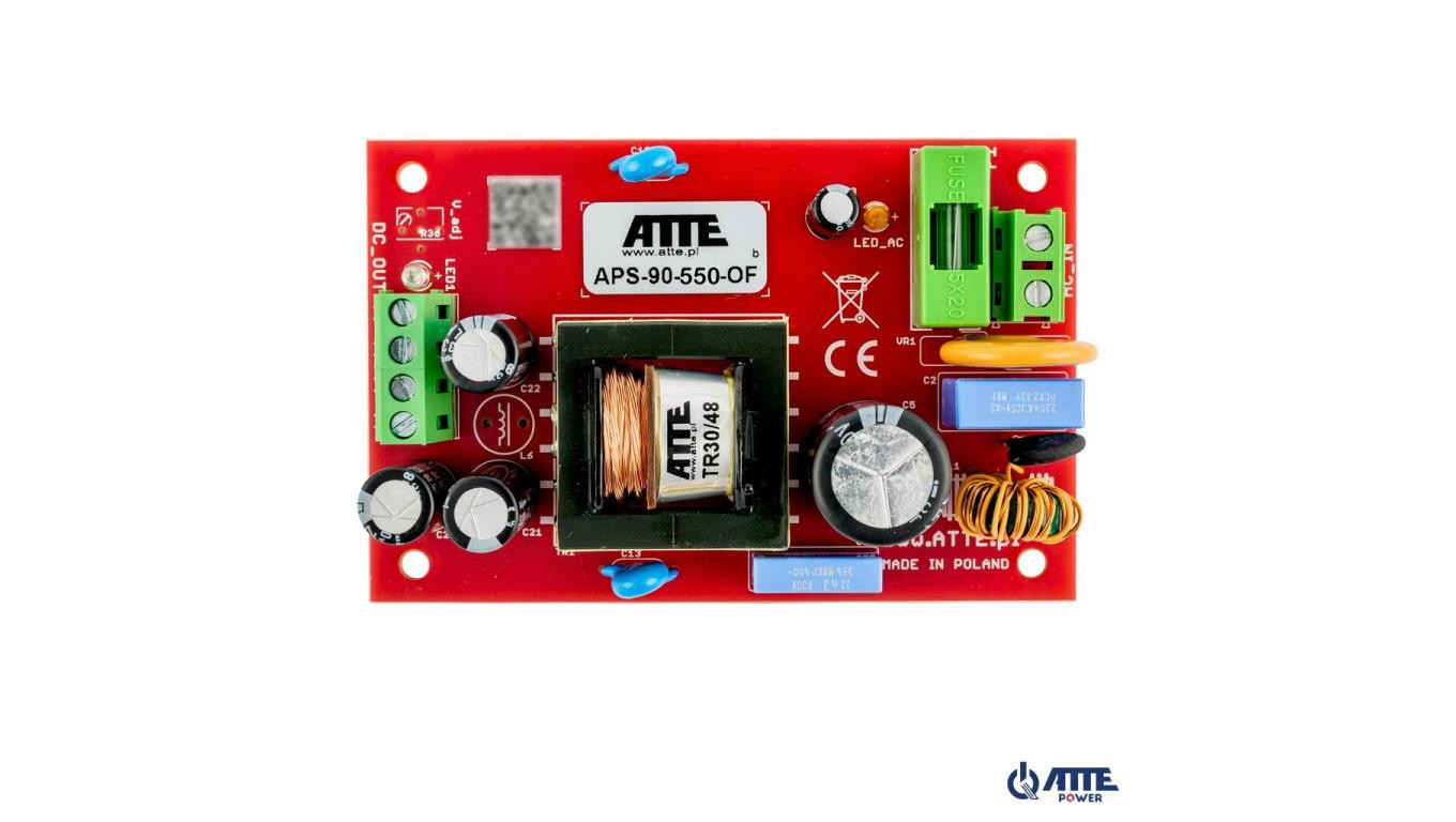 Надежный SMPS 55V 1,7A модуль мощностью 90 Вт позволяет забыть