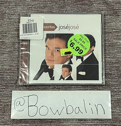 Mis Favoritas by Jose Jose ( Sony CD , 2011 ) Nuevo Sellado Playlist - Brand New