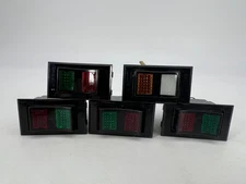 Carling Switch Lot of 5 24V B / 12V B Untested