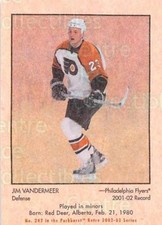 2002-03 Parkhurst Retro Minis #242 Jim Vandermeer