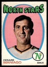 1971-72 O-Pee-Chee Cesare Maniago Minnesota North Stars #117