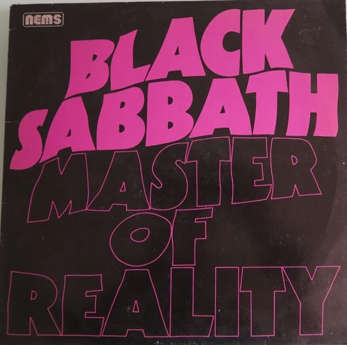 MINT Black Sabbath Masters Of Reality Australia issue 12'' vinyl Lp 1971 metal
