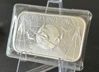 VINTAGE 1973 MADISON MINT FINE SILVER ART BAR - HALLOWE’EN - .999 ONE OUNCE