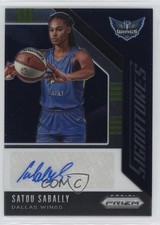 2020 Panini Prizm WNBA Signatures Satou Sabally #SG-SSB Rookie Auto RC u0u