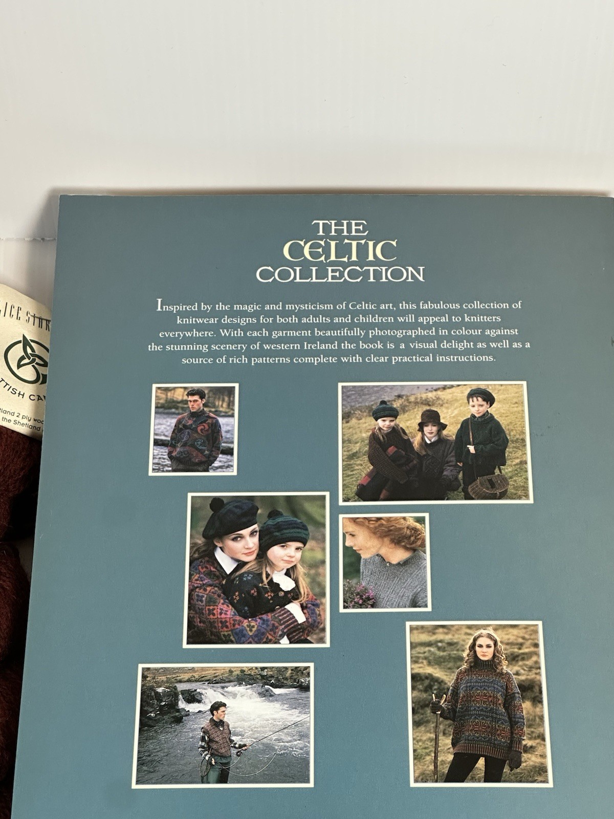 RARE 1992 Alice Starmore Celtic Collection Knitting Kit w/ Six Pattern Options
