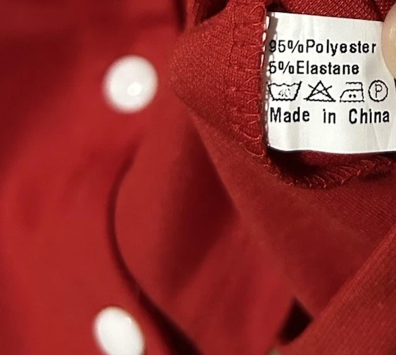 Vintage Lindy Bop Red Cardigan Top Womens US Large Rockabilly Christmas Holiday - Image 3 of 4