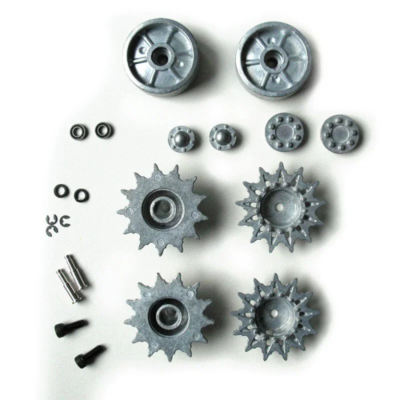 Torro OP-12011 - Sherman M4A3 Metal Drive And Guide Wheels - New