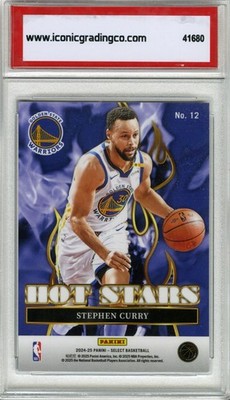 2024-25 Panini Select - Hot Stars Stephen Curry #12 for sale