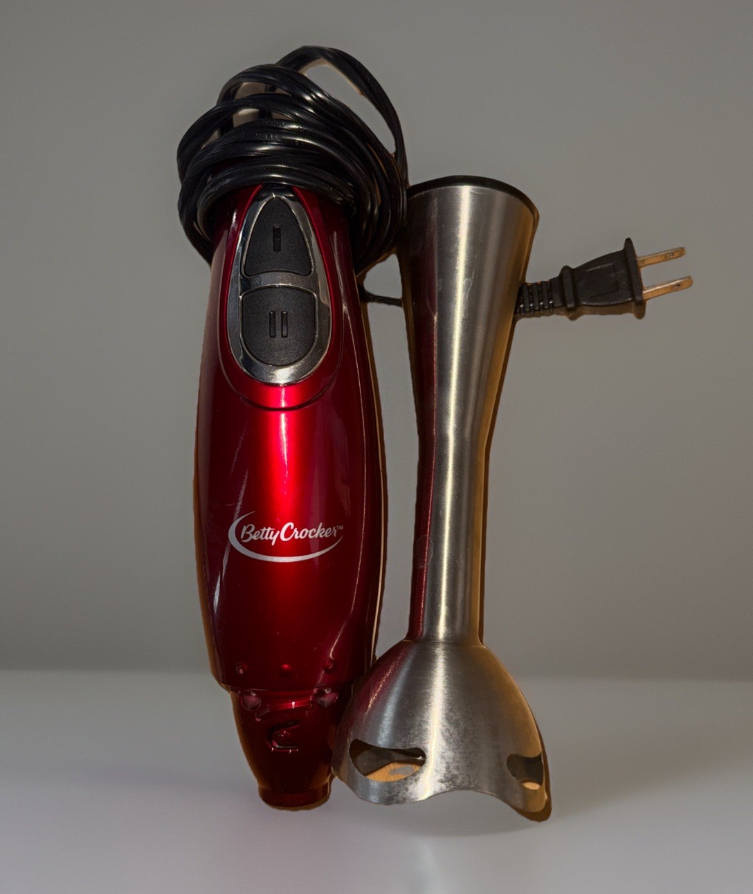 Betty Crocker 2-Speed Immersion Blender Model BC-3302CMR