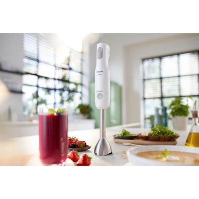 Philips Hr2535/00 Promix Handmixer mit Becher, S-Blade-Klingen, Zubehr inklusive
