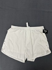 Rhone Men's NWT 5  Extra Mile Lined Shorts Bright White Lightweight Size XL