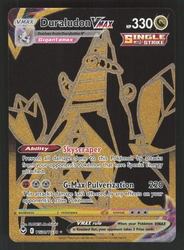 Duraludon VMAX TG30/TG30 Pokemon TCG Silver Tempest NM