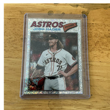 Topps Heritage 2026 Sparkle Josh Hader #9 Houston Astros Baseball Card
