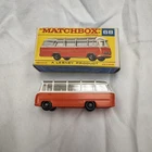 Vintage Lesney Matchbox #68 Mercedes Coach Toy Car w/ Original Box Van Bus