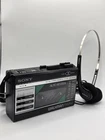 SONY Walkman WM-F18 Cassette Player AM/FM Radio - Tested Works - READ- Vintage