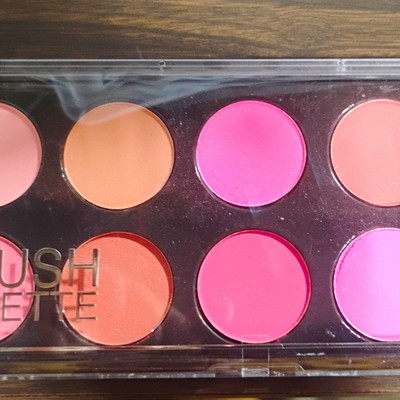 e.l.f. Blush Palette Pressed Powder - Pink Peach Nude Shades
