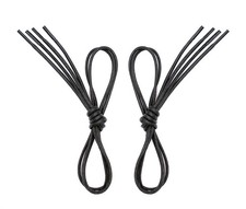 32 Inch Premium Waxed Dress Shoelaces, 3/32 Thick Shoe Laces for Boots Oxford...