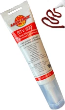 High temp 3 oz Automotive RTV Silicone Intake Manifold Sealant Red Engine Auto