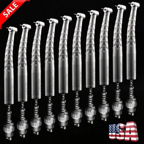 YABANGBANG Dental High Speed Handpiece with 4 Hole Quick Coupler 360 Swivel