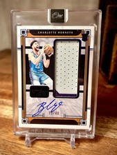 Vasilije Micic - Panini ONE and ONE - Auto, Jumbo Patch, /49 Rookie #RJJ-VMC RPA