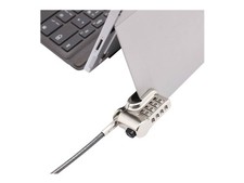 Dicota D31742 2m Combination Block Silver Laptop Lock Combination Surface