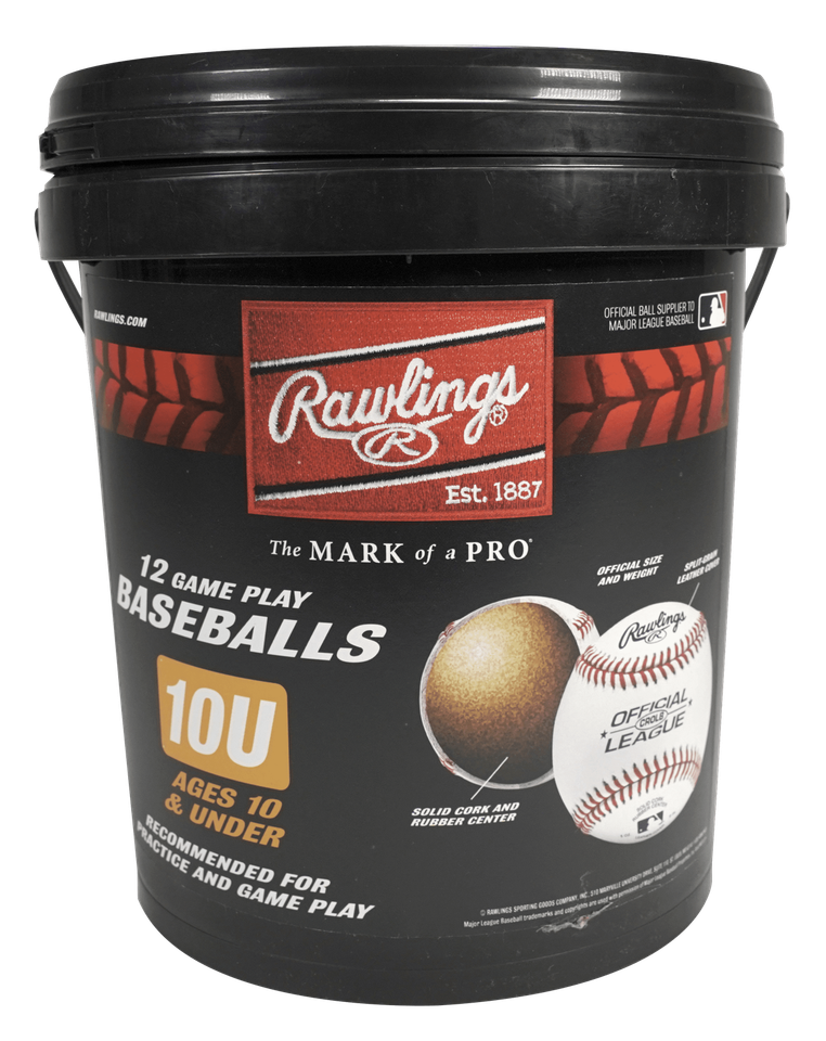 Lot de 3 vinyles de baseball Rawlings Official League Practice