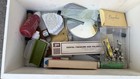 Antique Traveling Dentist Dental Wood & Leather Dental Chest Dental Tool Kit — photo 2
