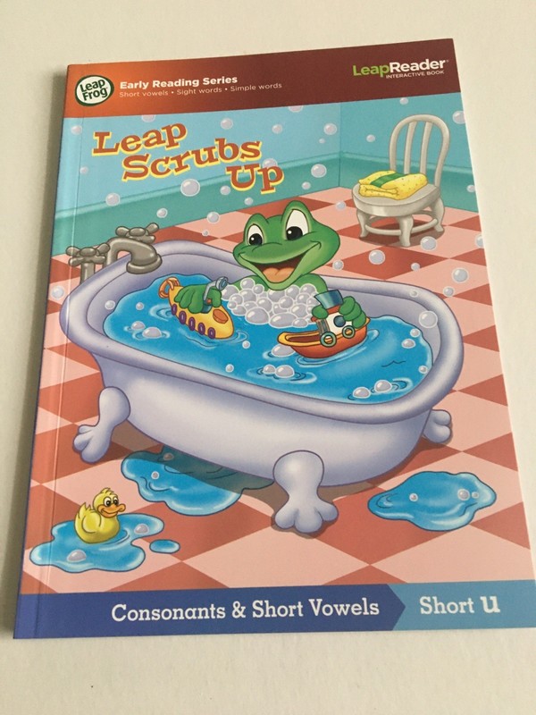 Leapfrog Leap Reader Early Reading Series Consonants & Short Vowels Short u Book