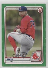 2020 Bowman Prospects Green 31/99 Bryan Mata #BP-128 0s23