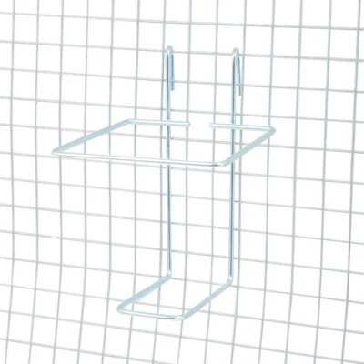 BREKER Spezialhalter für Vierkantflasche - Kleintierflasche - Kaninchenflasche