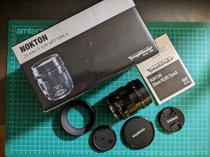 Voigtländer Voigtlander Nokton 25mm f/0.95 Version II MFT - MINT Conditions