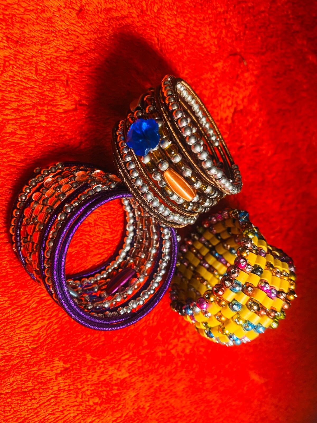 Set Of 3 Toddler Girls Indian Bangles Chudiyan Pakistani Afghani