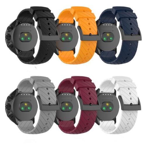 Bracelet de montre 5 couleurs en silicone en option bracelet bracelet pour Suunto 7/9/D5/Baro - Photo 1/17