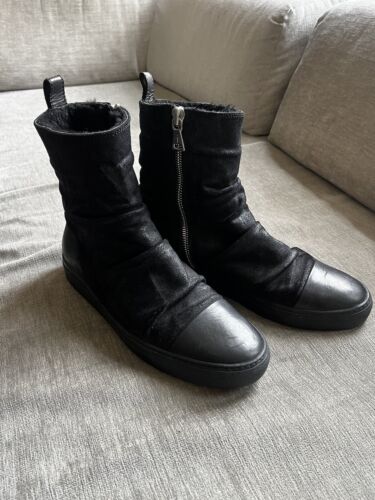 John Varvatos Shearling Boots - Picture 1 of 7