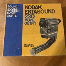 Kodak Ektasound 230 Movie Outfit Original Box Without Microphone Untested Parts