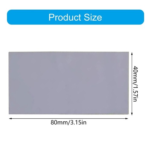 15W/m.K Silicone Heat Sink Pad Thermal Conductive Pad Heat Dissipation Solution - Photo 8/14