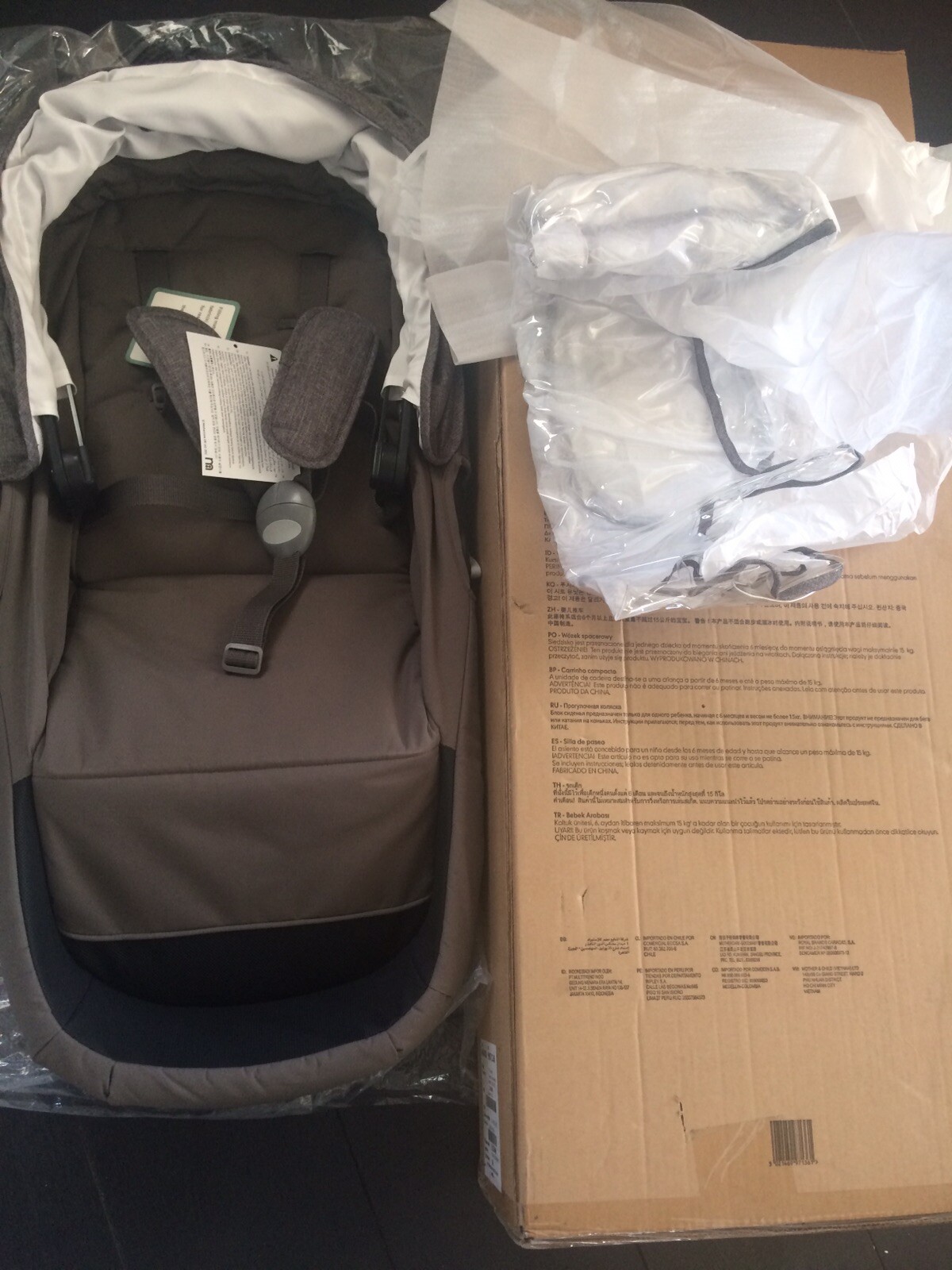 mothercare genie second seat unit