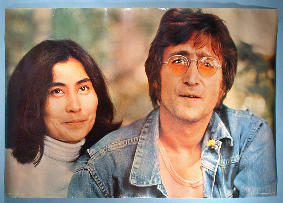 大感謝祭 John Lennon サイン入りポスターカード G1I22425si 大感謝祭 John Lennon サイン入りポスターカード G1I22425si