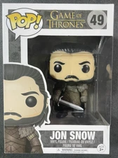 Funko POP! Game of Thrones GOT Jon Snow #49 * Damaged * New * Vaulted *