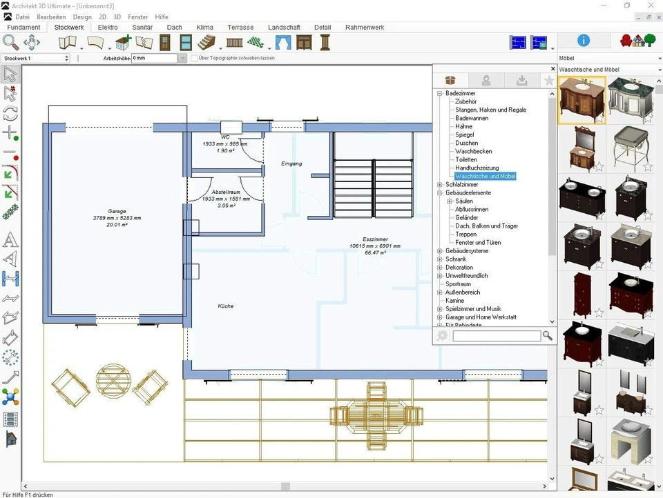 Architekt 3D Ultimate 20 Win CD/DVD EAN 4023126119735 - Bild 4 von 4