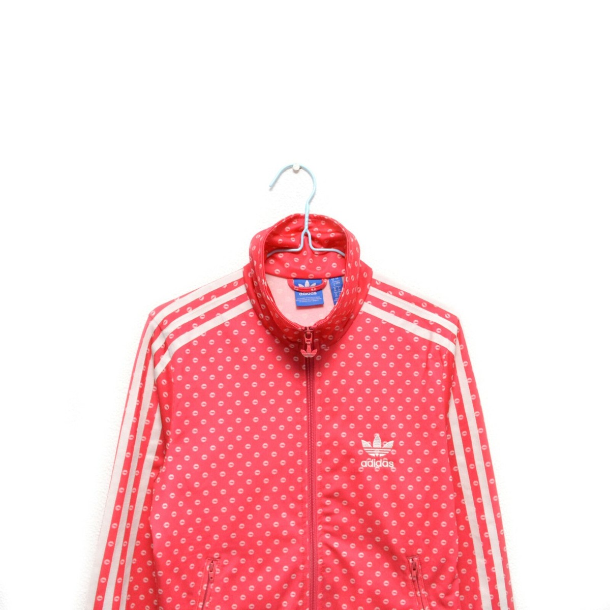 トップス adidas track jacket pink size L s-l400.jpg
