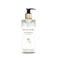 BVLGARI au the blanc White Tea Shampoo  Shower Gel 300ml New