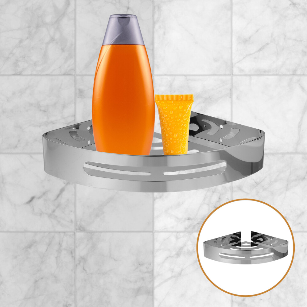 Wall Mounted Bathroom Shelf Corner Shower Shelf Rack Wall Mounted