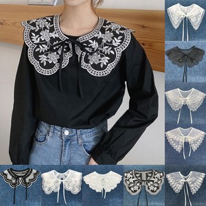 embroidered collar