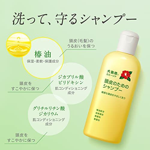 Camillia Oshima Tsubaki Kopfhaut Shampoo gegen Schuppen Juckreiz Geruch 250ml - Bild 4 von 6