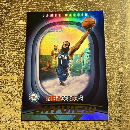 2023-24 James Harden Panini NBA Hoops Skyview Insert Holo #3