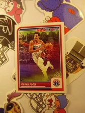 Jordan Poole 2023-24 Hoops Haunted Hoops #277 Washington Wizards